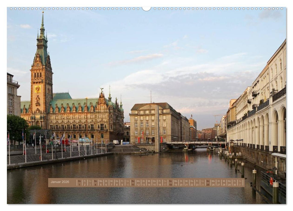 Perle Hamburg (CALVENDO Wandkalender 2026)