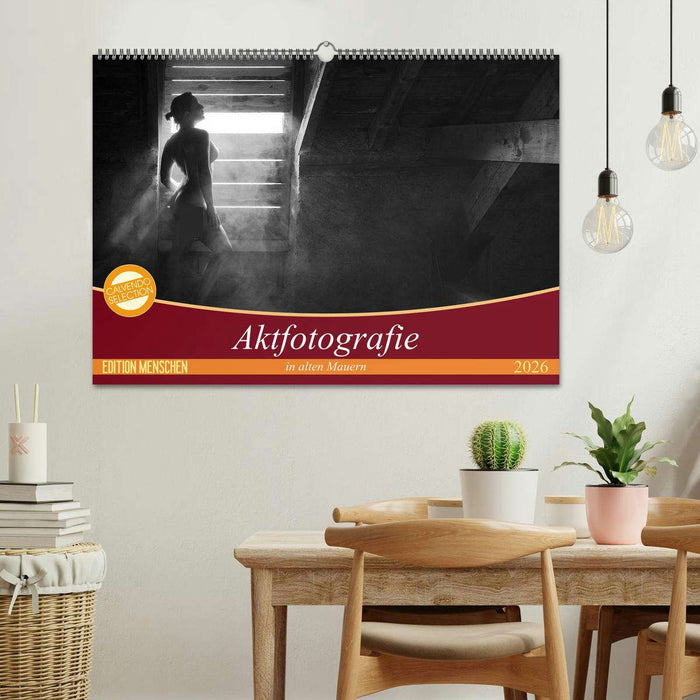 Aktfotografie in alten Mauern (CALVENDO Wandkalender 2026)