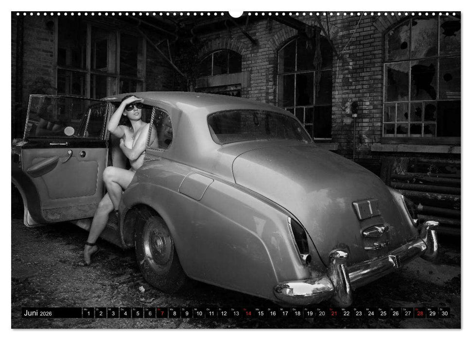 Aktfotografie in alten Mauern (CALVENDO Wandkalender 2026)