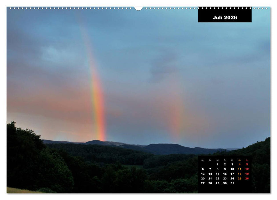 Odenwald Emotionen (CALVENDO Premium Wandkalender 2026)