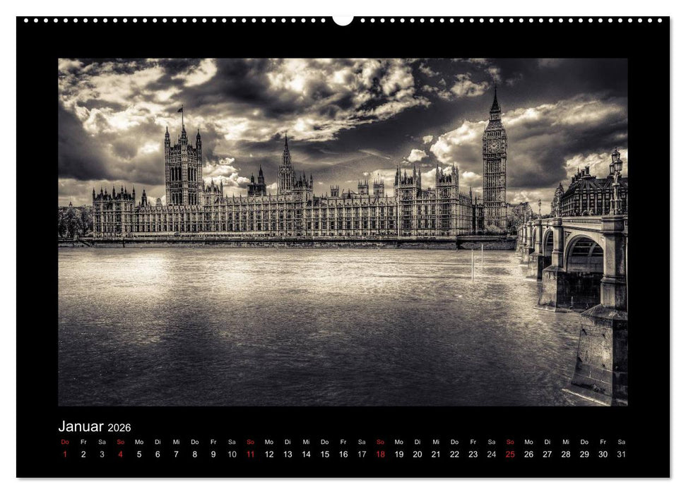 London-Bilder (CALVENDO Premium Wandkalender 2026)