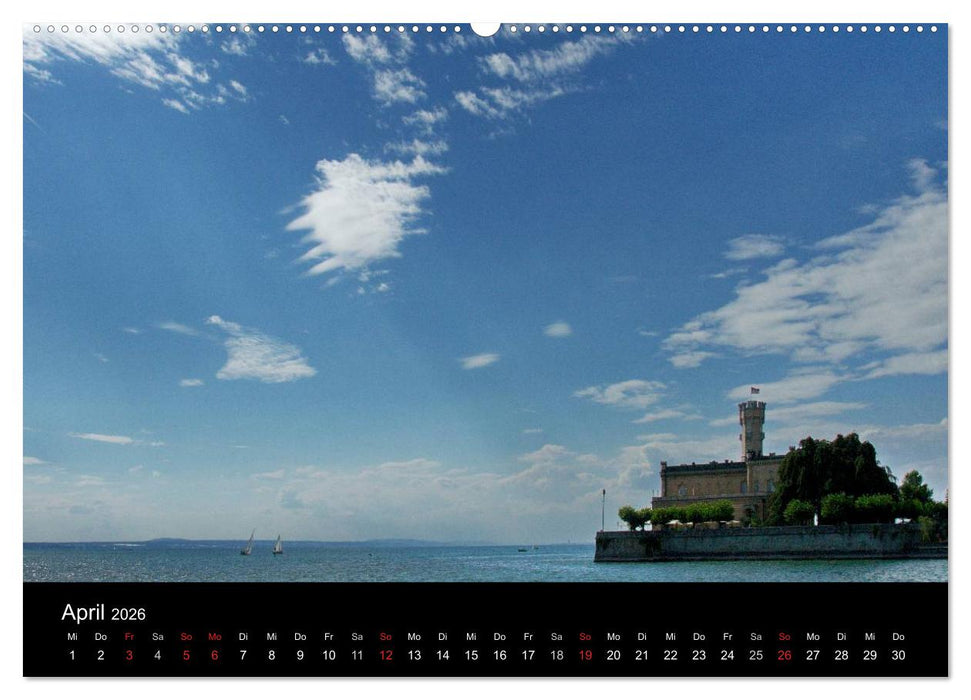 Ein Jahr am BODENSEE (CALVENDO Premium Wandkalender 2026)