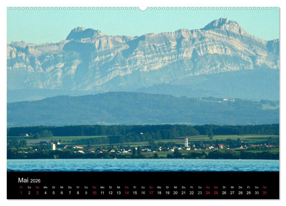 Ein Jahr am BODENSEE (CALVENDO Premium Wandkalender 2026)