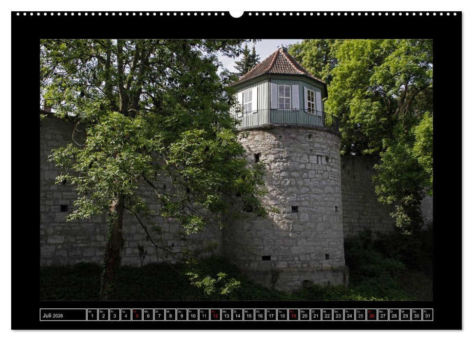 Mühlhausen (CALVENDO Premium Wandkalender 2026)