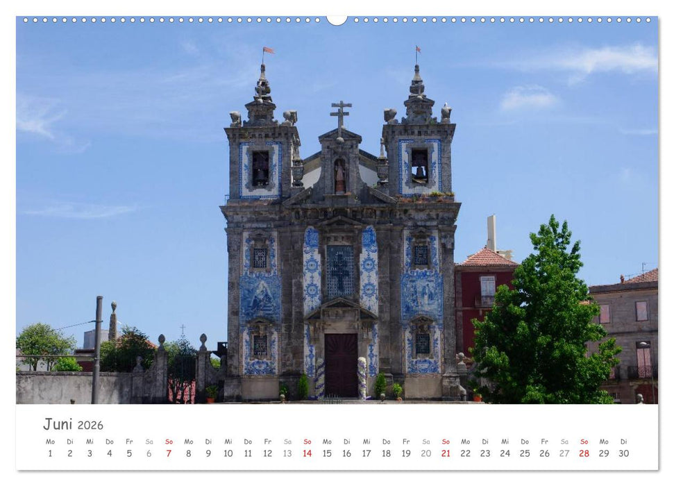Portugal - der Norden (CALVENDO Premium Wandkalender 2026)