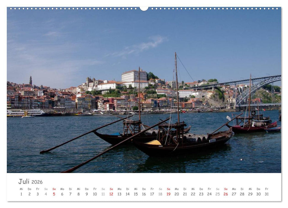 Portugal - der Norden (CALVENDO Premium Wandkalender 2026)