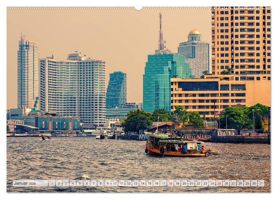Thailand Impressionen (CALVENDO Wandkalender 2026)