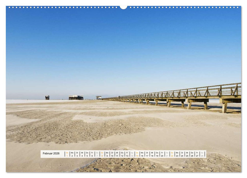 St. Peter-Ording (CALVENDO Premium Wandkalender 2026)