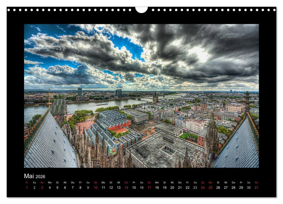 Köln-Bilder (CALVENDO Wandkalender 2026)