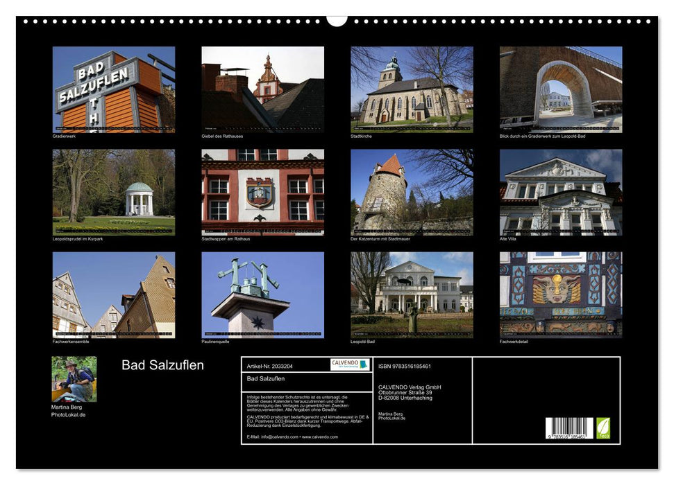 Bad Salzuflen (CALVENDO Wandkalender 2026)