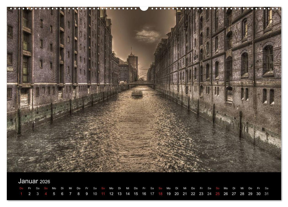 Hamburg (CALVENDO Wandkalender 2026)