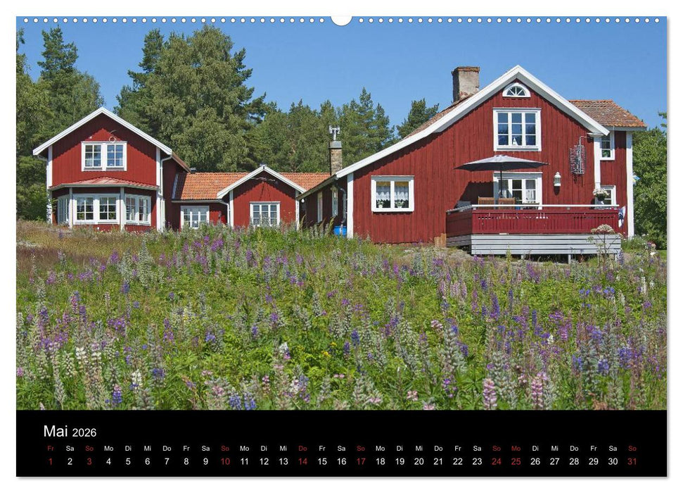 Südschweden (CALVENDO Premium Wandkalender 2026)