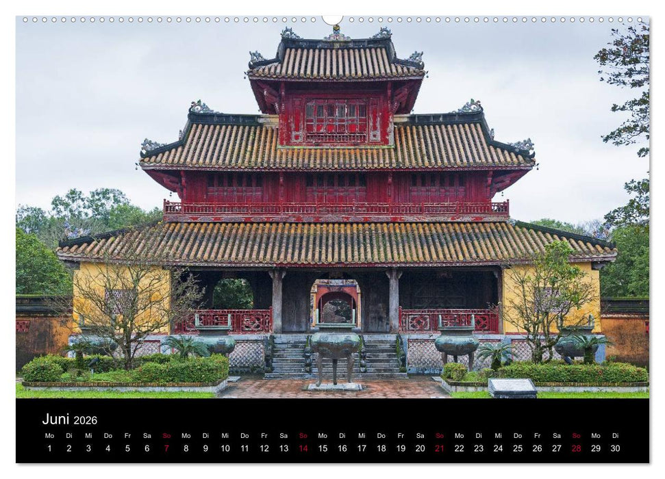 Vietnam (CALVENDO Premium Wandkalender 2026)