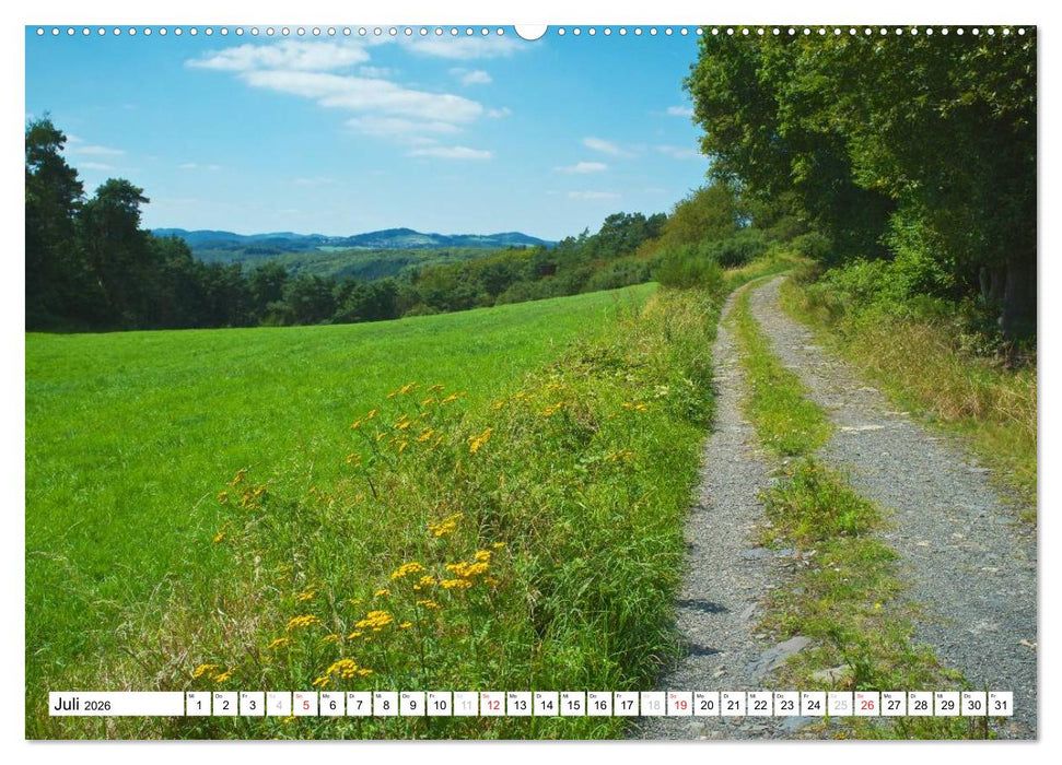 Traumhafte Wege durch die Eifel (CALVENDO Premium Wandkalender 2026)