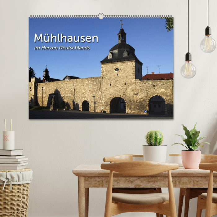 Mühlhausen (CALVENDO Wandkalender 2026)