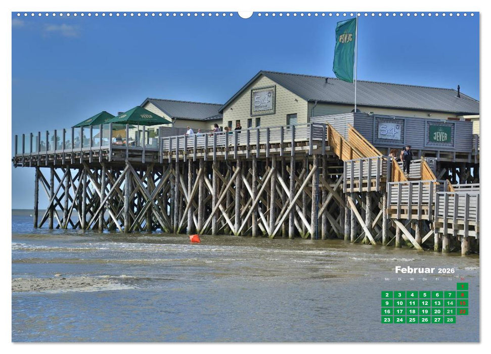 St. Peter-Ording (CALVENDO Premium Wandkalender 2026)