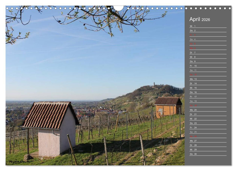 Odenwald ... ein Ausflug durch das Jahr (CALVENDO Wandkalender 2026)