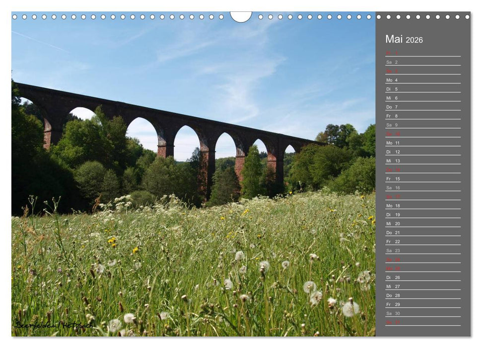 Odenwald ... ein Ausflug durch das Jahr (CALVENDO Wandkalender 2026)