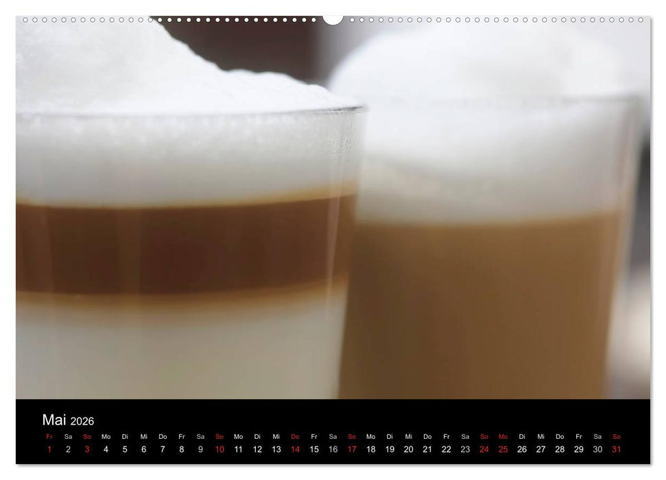 Kaffeezeit (CALVENDO Premium Wandkalender 2026)