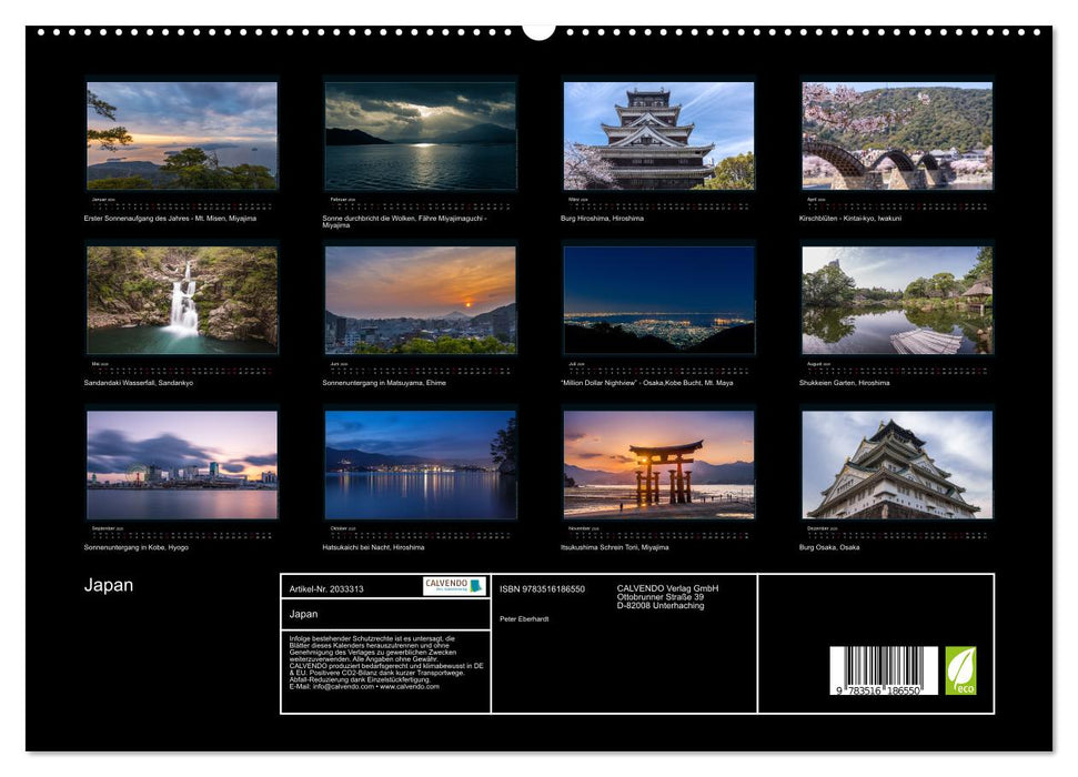 Japan (CALVENDO Premium Wandkalender 2026)