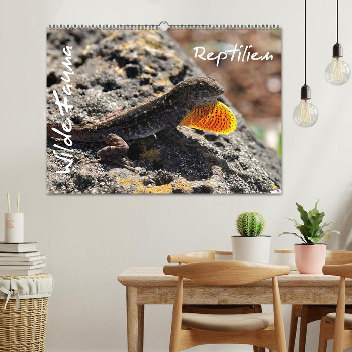 Wilde Fauna - Reptilien (CALVENDO Wandkalender 2026)