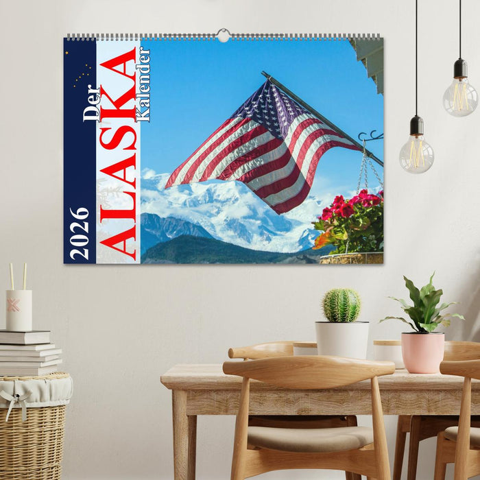 Der Alaska Kalender CH-Version (CALVENDO Wandkalender 2026)