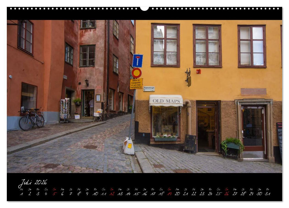 Stockholm und seine Schären (CALVENDO Premium Wandkalender 2026)