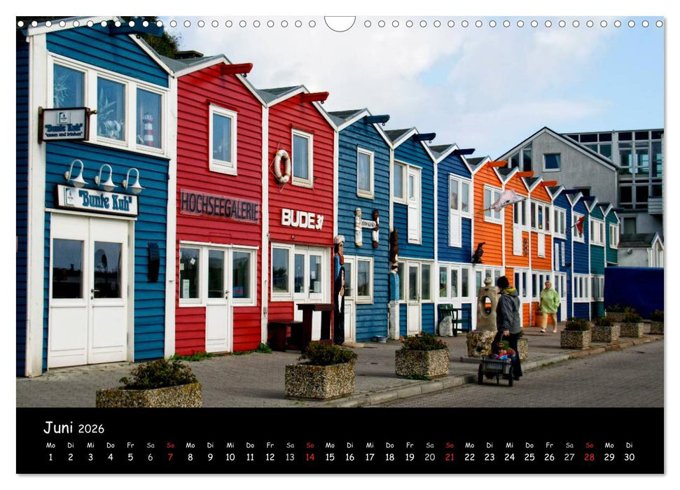 Helgoland und die Düne (CALVENDO Wandkalender 2026)