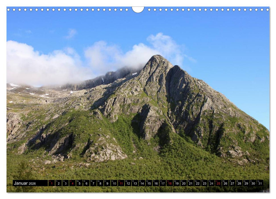 Schweden + Norwegen (CALVENDO Wandkalender 2026)