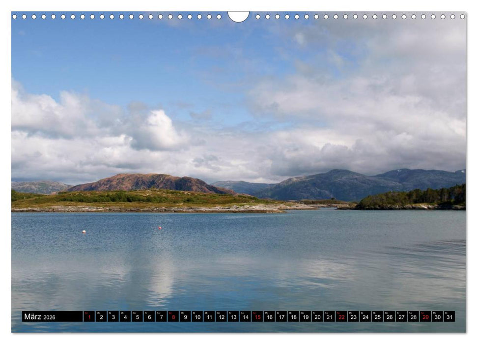 Schweden + Norwegen (CALVENDO Wandkalender 2026)