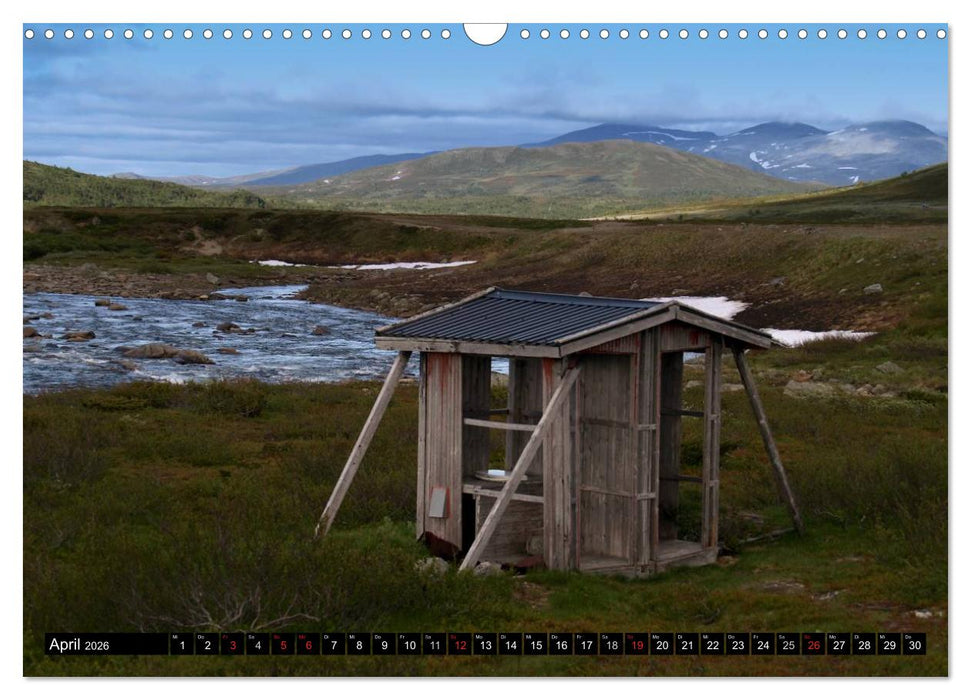 Schweden + Norwegen (CALVENDO Wandkalender 2026)