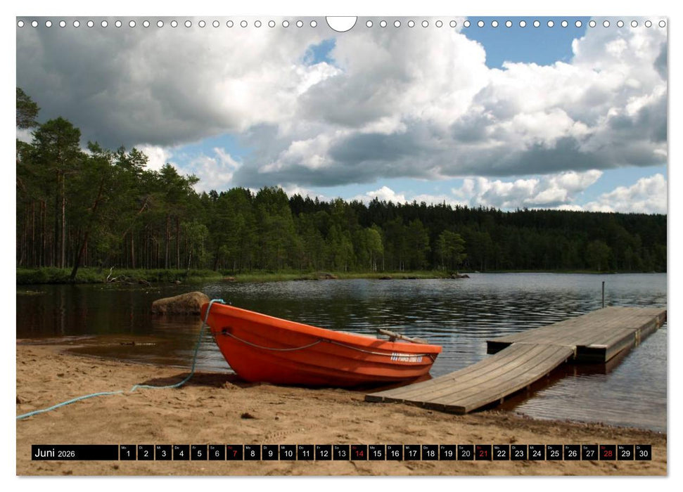 Schweden + Norwegen (CALVENDO Wandkalender 2026)
