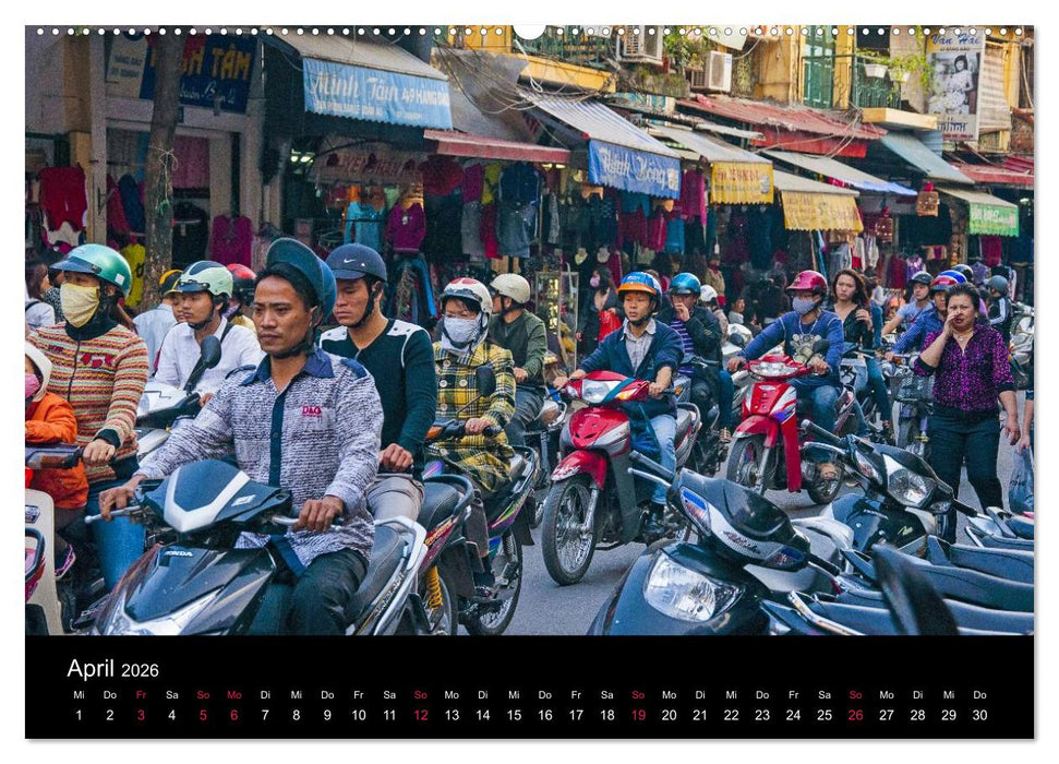 Vietnam (CALVENDO Wandkalender 2026)