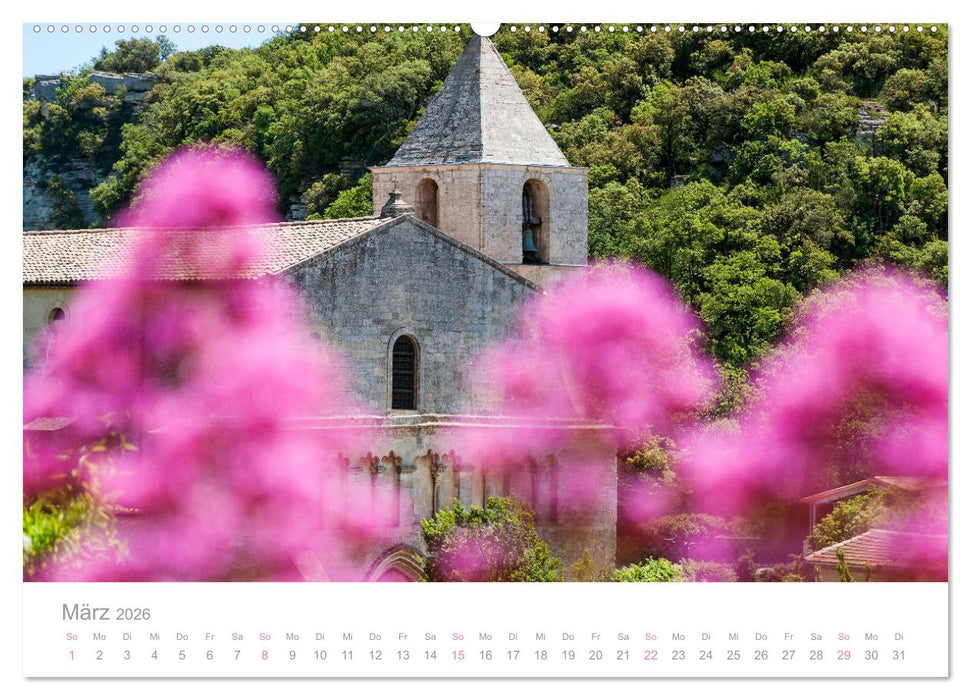 Provence: Malerisches Südfrankreich (CALVENDO Wandkalender 2026)
