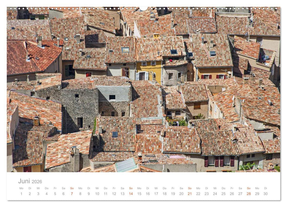 Provence: Malerisches Südfrankreich (CALVENDO Wandkalender 2026)