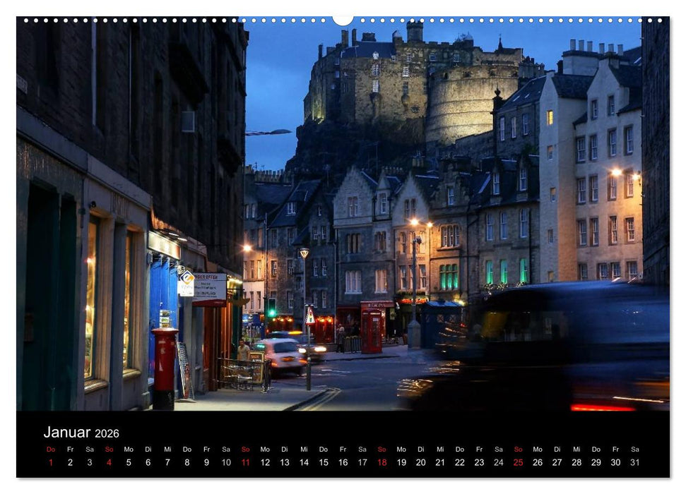 Schottland 2026 (CALVENDO Premium Wandkalender 2026)