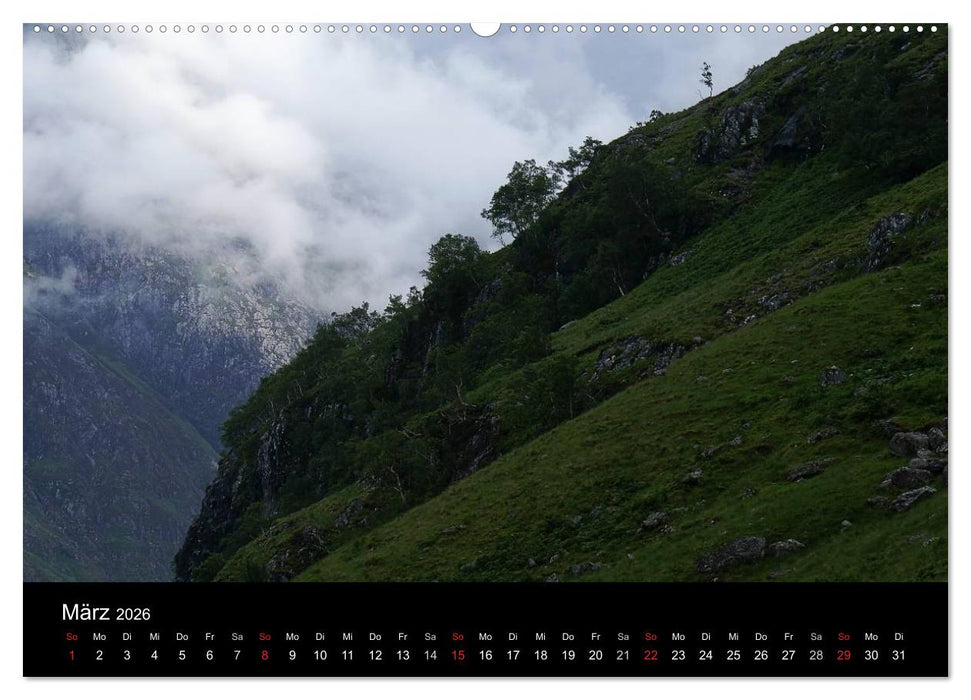 Schottland 2026 (CALVENDO Premium Wandkalender 2026)