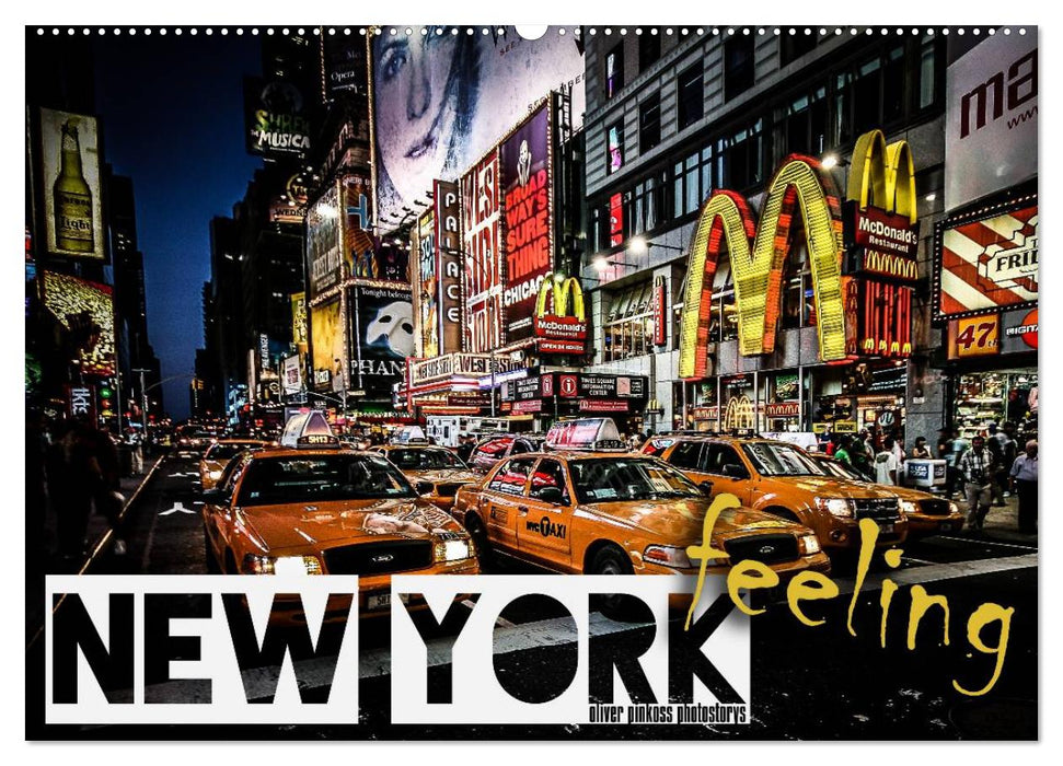 New York feeling (CALVENDO Wandkalender 2026)
