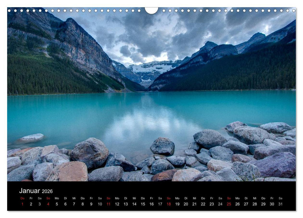 Das "grüne" Nordamerika - Kanada und USA (CALVENDO Wandkalender 2026)