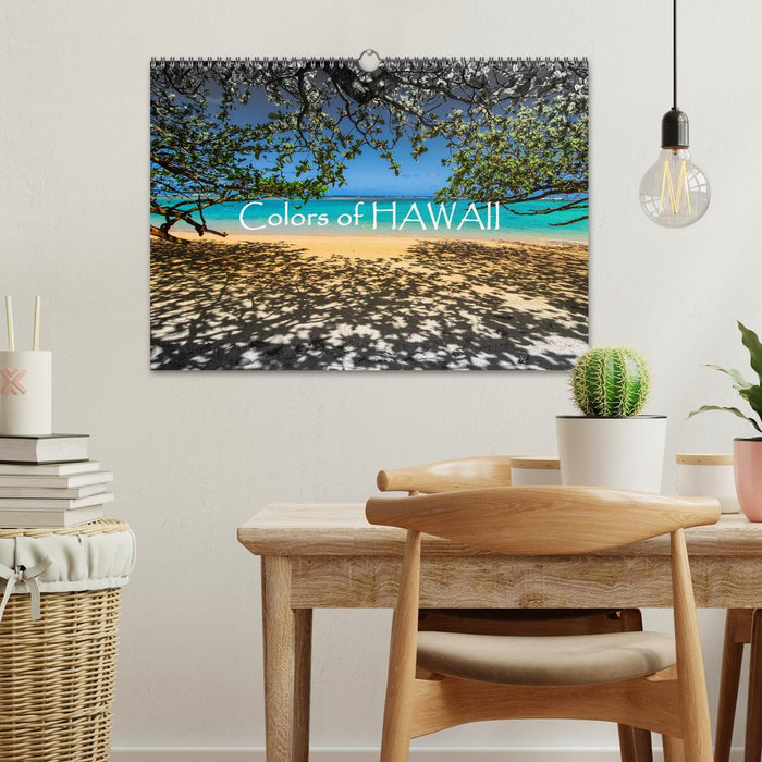 Colors of HAWAII (CALVENDO Wandkalender 2026)