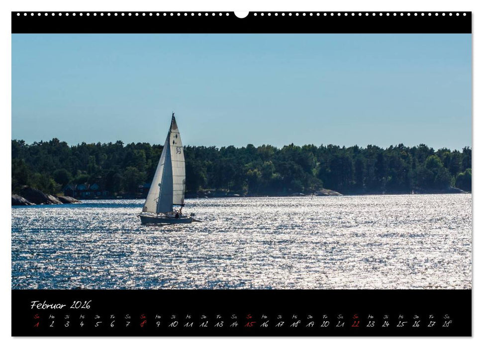 Stockholm und seine Schären (CALVENDO Wandkalender 2026)