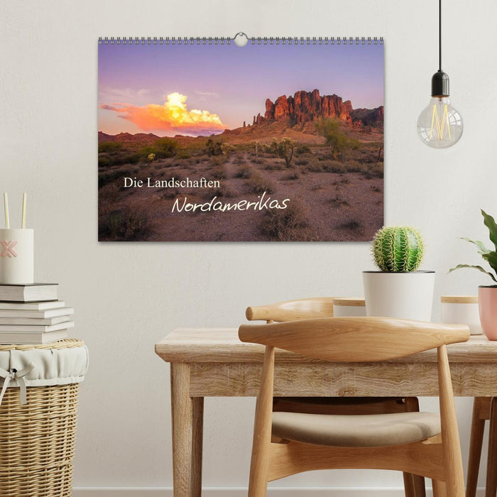 Die Landschaften Nordamerikas (CALVENDO Wandkalender 2026)