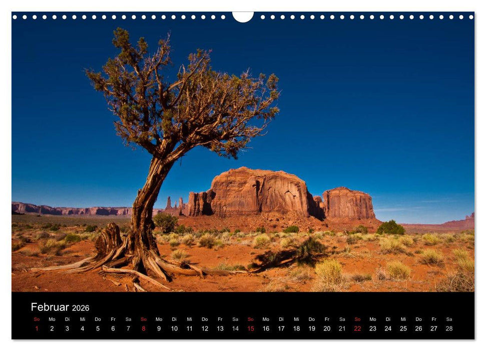 Die Landschaften Nordamerikas (CALVENDO Wandkalender 2026)