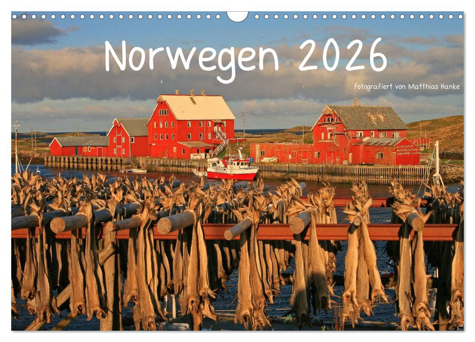 Norwegen 2026 (CALVENDO Wandkalender 2026)