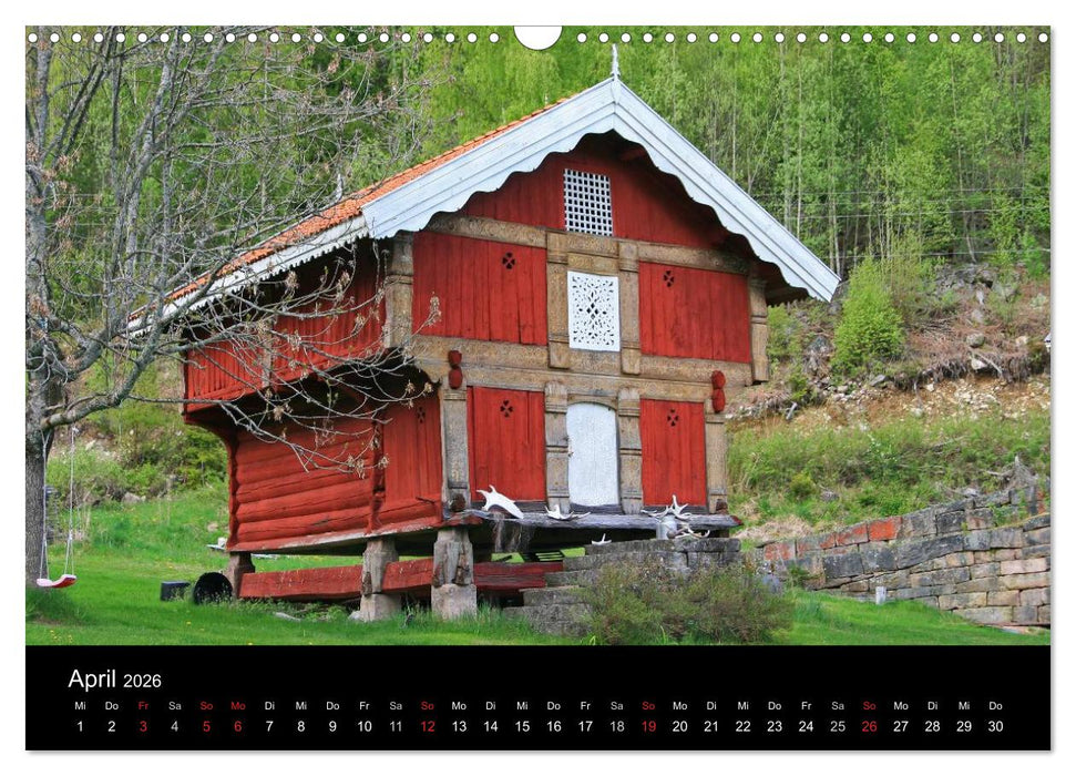 Norwegen 2026 (CALVENDO Wandkalender 2026)