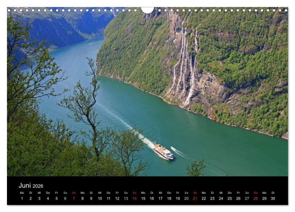 Norwegen 2026 (CALVENDO Wandkalender 2026)