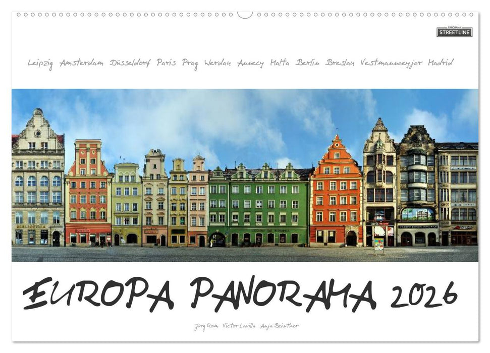 Europa Panorama 2026 (CALVENDO Wandkalender 2026)