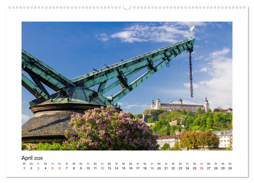 Würzburg - Im Lauf der Jahreszeiten (CALVENDO Wandkalender 2026)