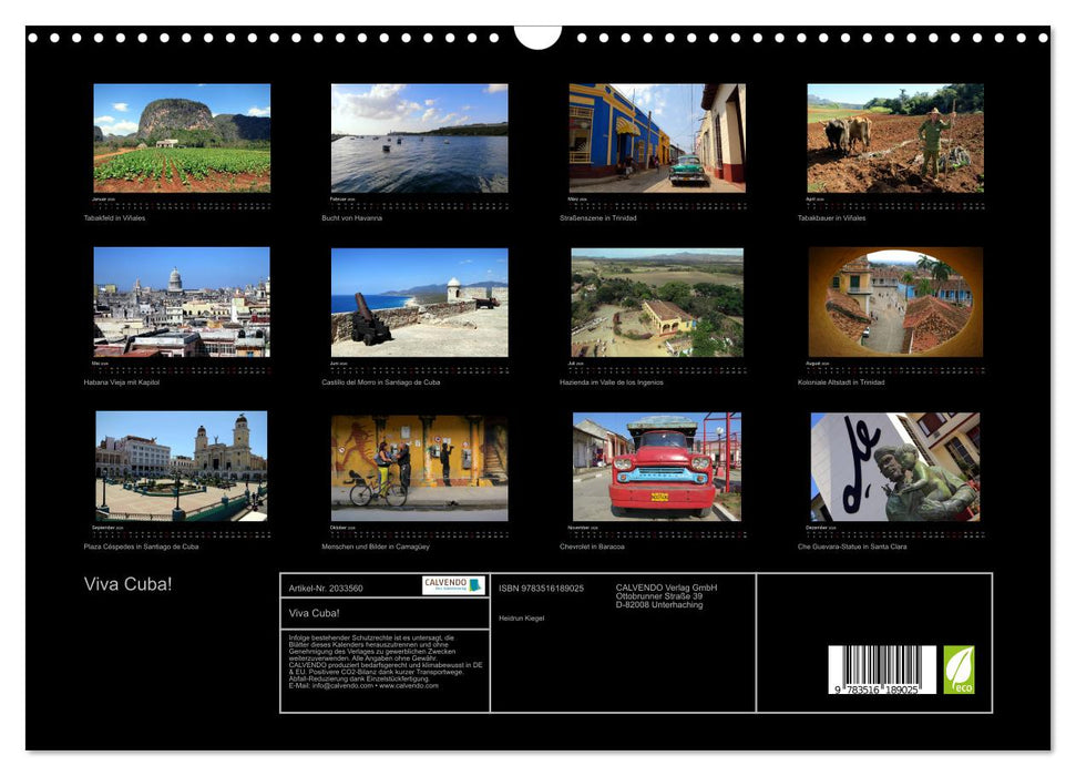 Viva Cuba! (CALVENDO Wandkalender 2026)