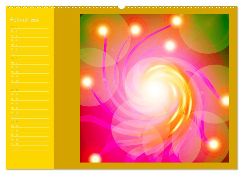 Energie-Spiralen 2026 (CALVENDO Premium Wandkalender 2026)